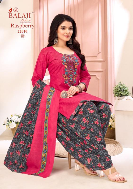 Balaji raspberry vol-22 cotton dress materials wholesale in bangalore